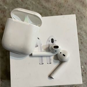 Fair condition. Blue tooth drops calls, music and podcasts play perfectly.